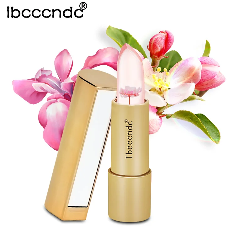

4 Colors Magic Jelly Lip Gloss Stick Temperature Change Moisturizer Bright Lipstick Lips Care Makeup Comstics Mirror Lip Balm