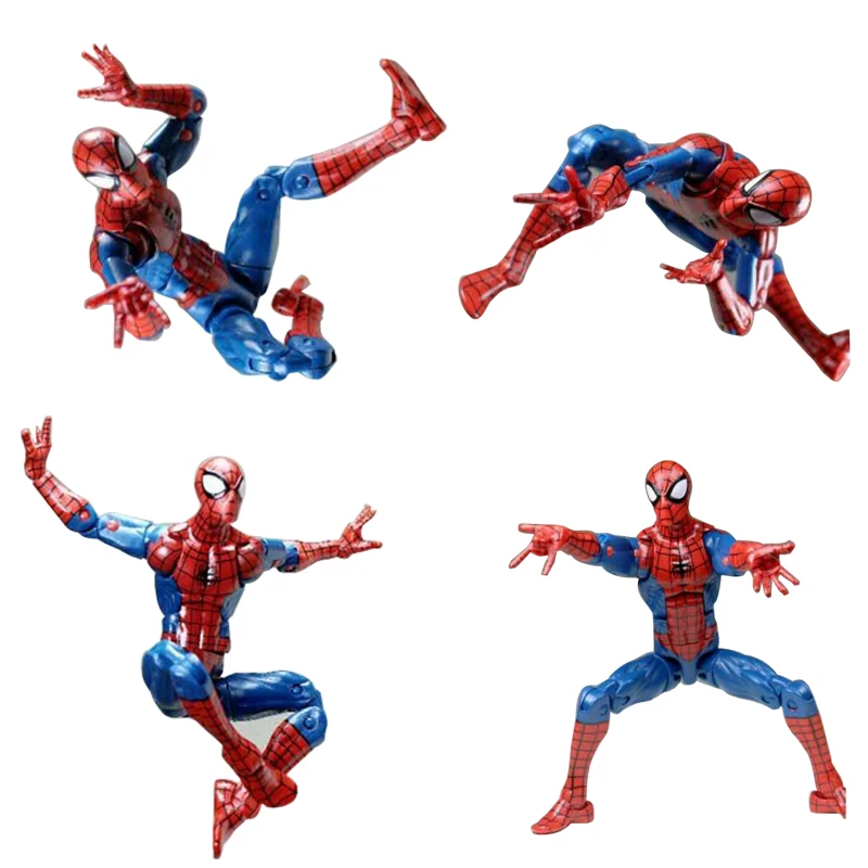 

Marvel Legend Pizza Spiderman Infinite Series Toy Spider Man Super Hero Action Figure Model Toys for Christmas Children Gift