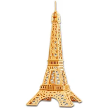 Um Brinquedos Para Crianças 3d Puzzle Puzzle De Madeira Diy A Torre Eiffel um Dos Miúdos Brinquedos Também Adequado Para Adultos Jogo de Presente De Madeira De Alta Qualidade