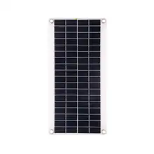 15W Polycrystalline Flexible Mobile Phone Charging Solar Power Board Portable Vehicle And Ship Emergency Charging Board