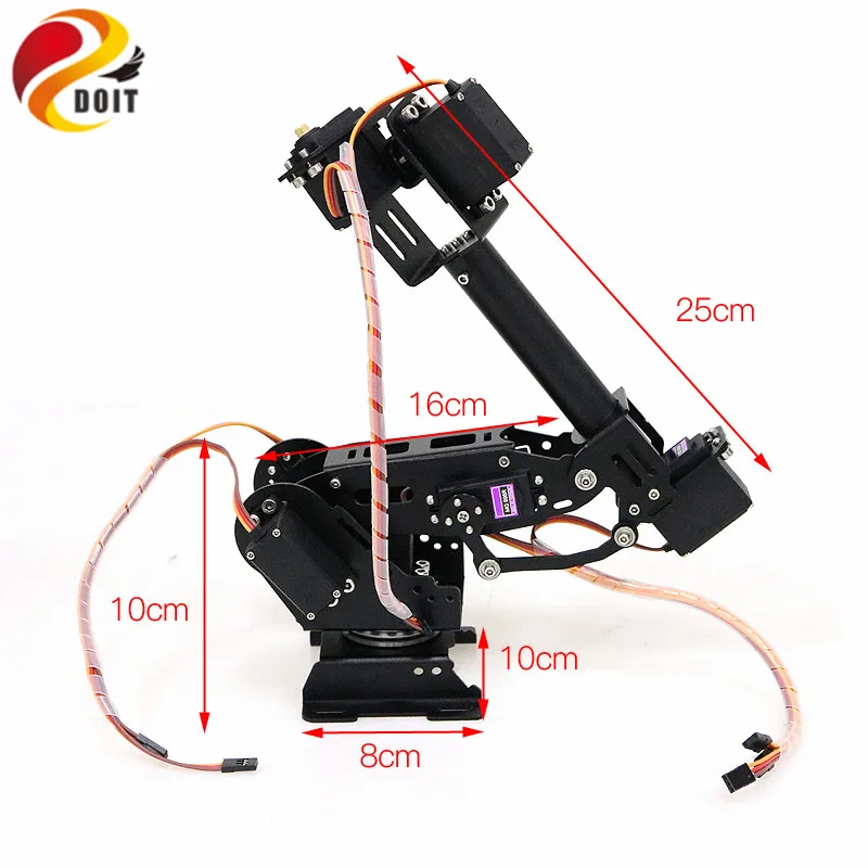 Braço de Funcionamento Robótico do Modelo Robótico do Controle Ps2 com Base de Gerencio de 360 Abb do Braço 7dof de Wifi Bluetooth Graus - 2 Cheap Figuras de ação