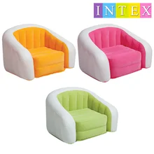 INTEX надувной Флокированный диван ленивый диван удобное кресло 68571