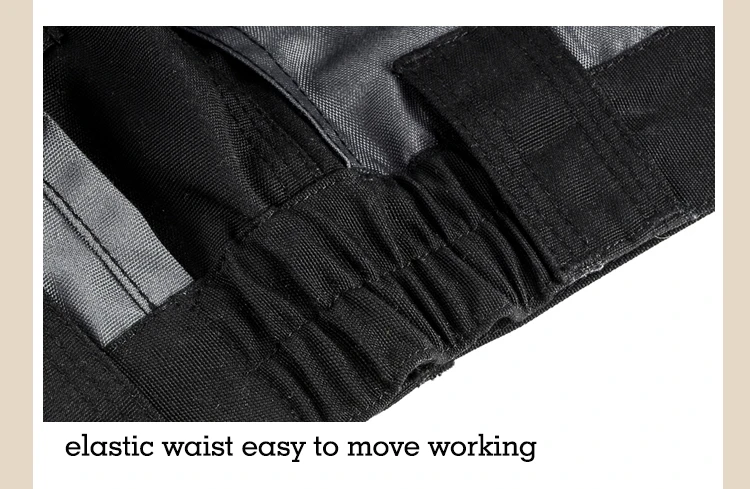 Men working pants multi-pockets wear-resistant worker mechanic cargo pants work wear trousers high quality machine repair pants  (14)