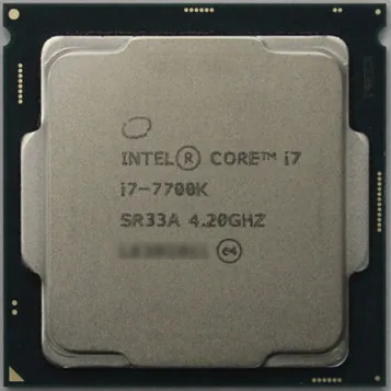 Процессор Intel Core 7 серии I7 7700K i7 7700K I7-7700K cpu LGA 1151-land FC-LGA 14 нанометров четырехъядерный процессор может работать