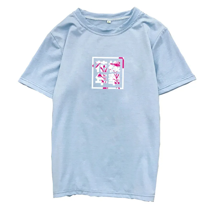 

Kpop Short Sleeve Womens Tee Shirt Femme Korean Pop Idol Bangtan Boys Letter Print Tshirt Casual Cotton Summer Fans T-shirts