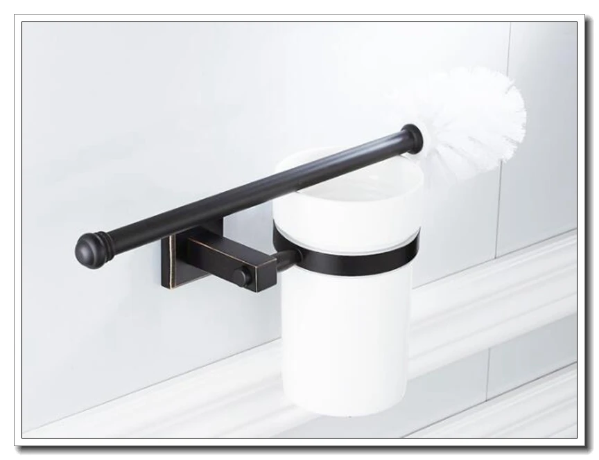 Черная квадратная вешалка для полотенец в ванную ванной полки для полотенец Держатель туалетной щетки бронзовый держатель мыла держатель туалетной бумаги