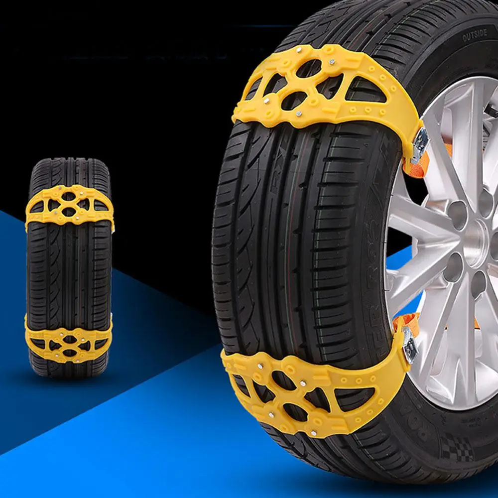 Vehemo 2 Colors Anti Skid Chains Snow Tire Belt Climbing Mud Ground
