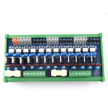 12-channel PLC AC amplifier board, output, board Original thyristor, optocoupler isolation board relay board 100% new and original xbe ry16a ls lg plc 16 point relay output