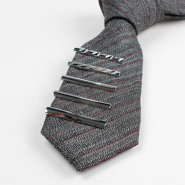 Mdiger Hot Selling Tie Clips For Wedding Metal Short Section Men Collar
