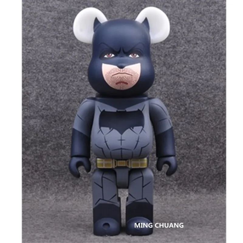 

11" Bearbrick Gloomy Justice League BB 400% Be@rbrick BRIAN Original Fake Batman Vinyl Action Figure Toy BOX 28CM Z289