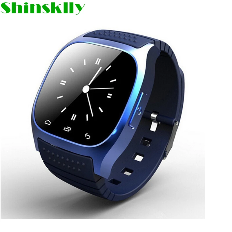 M26 Спортивные Bluetooth 4 0 Смарт часы Роскошные наручные с циферблатом SMS напоминание