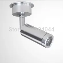 Светодиодные светильники для кухни Светодиодные лампы Ручка переключателя Специальное предложение Алюминий Тип 20 шт./лот 3 Вт с объективом/gu10 Лампа накаливания с супер-освещение