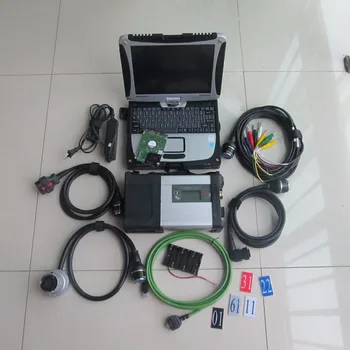 Online Neue Ankunft Diagnose Werkzeug MB STAR C5 SD VERBINDEN Neueste 2020,12 Software 320gb Hdd Mit CF-19 Toughbook Laptop Bereit Zu Arbeiten
