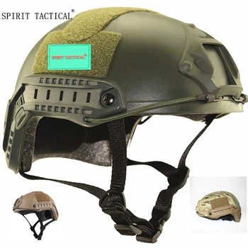 

High Quality Protective Paintball Wargame Helmet Army Airsoft Tactical FAST Helmet with Protective Goggle Lightweight