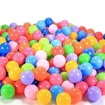 

50pcs/Bag Fun Colorful Soft Swim Pool Ocean Ball Tent Ball Plastic Toys Balls Baby Kids Hot Selling Holiday Games