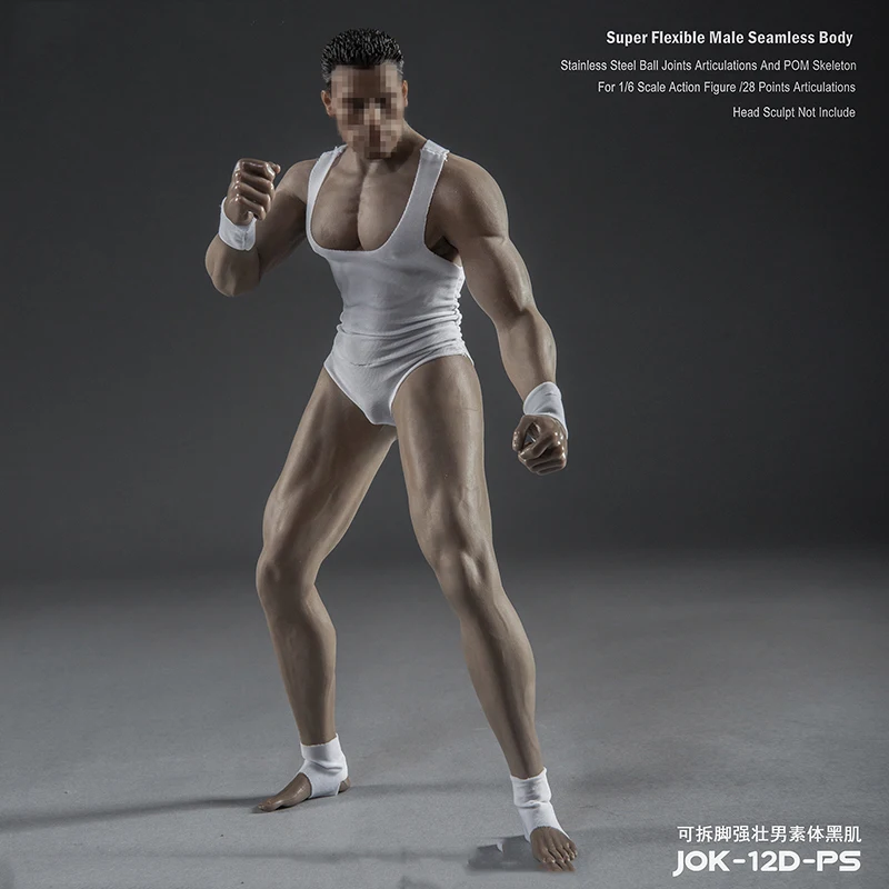 

1/6 Super-Flexible Male Female Seamless Bodies stainless steel ball joints articulatlons pom stkeleton for scale adult figure