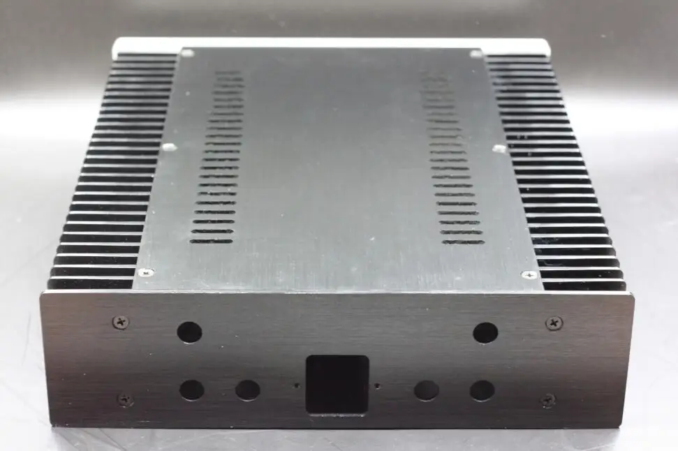 New Aluminum Chassis DIY Home Amplifier Audio Shell Size Width 260mm Depth 311mm Height 70mm
