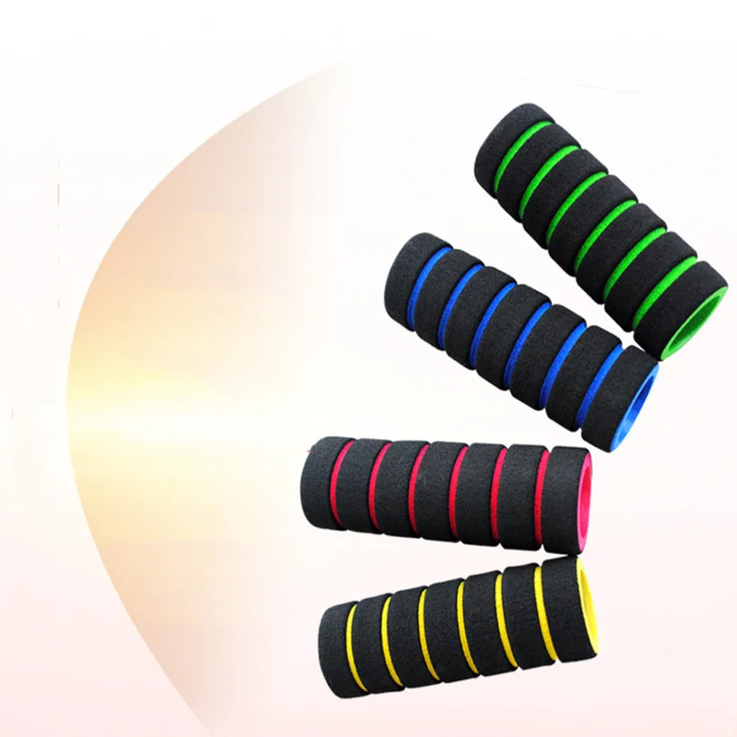 

1 pair Bicycle Handlebar Grips Cover Lock On Non Slip Rubber Bike Handle Bar MTB Bike Grips Fixed Gear Bike Accessories 2019 Hot