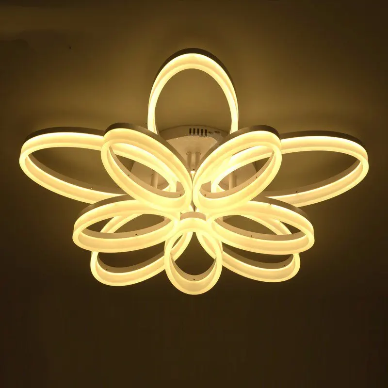 Frame Light Fixtures Promotion For Promotional Acrylic Ceiling Lights White Light Frame Home Decorative Lighting Fixtures Oval Led Re Lamp For Living Room