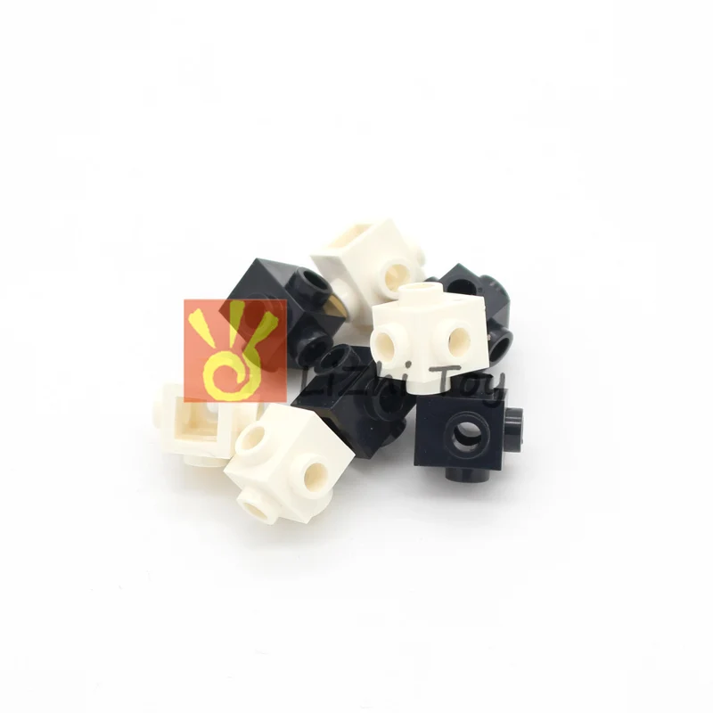 

Building Block 4733 Brick Modified 1x1 with 4 Studs DIY Enlighten Block parts Compatible legoed Particles Toys Accessory