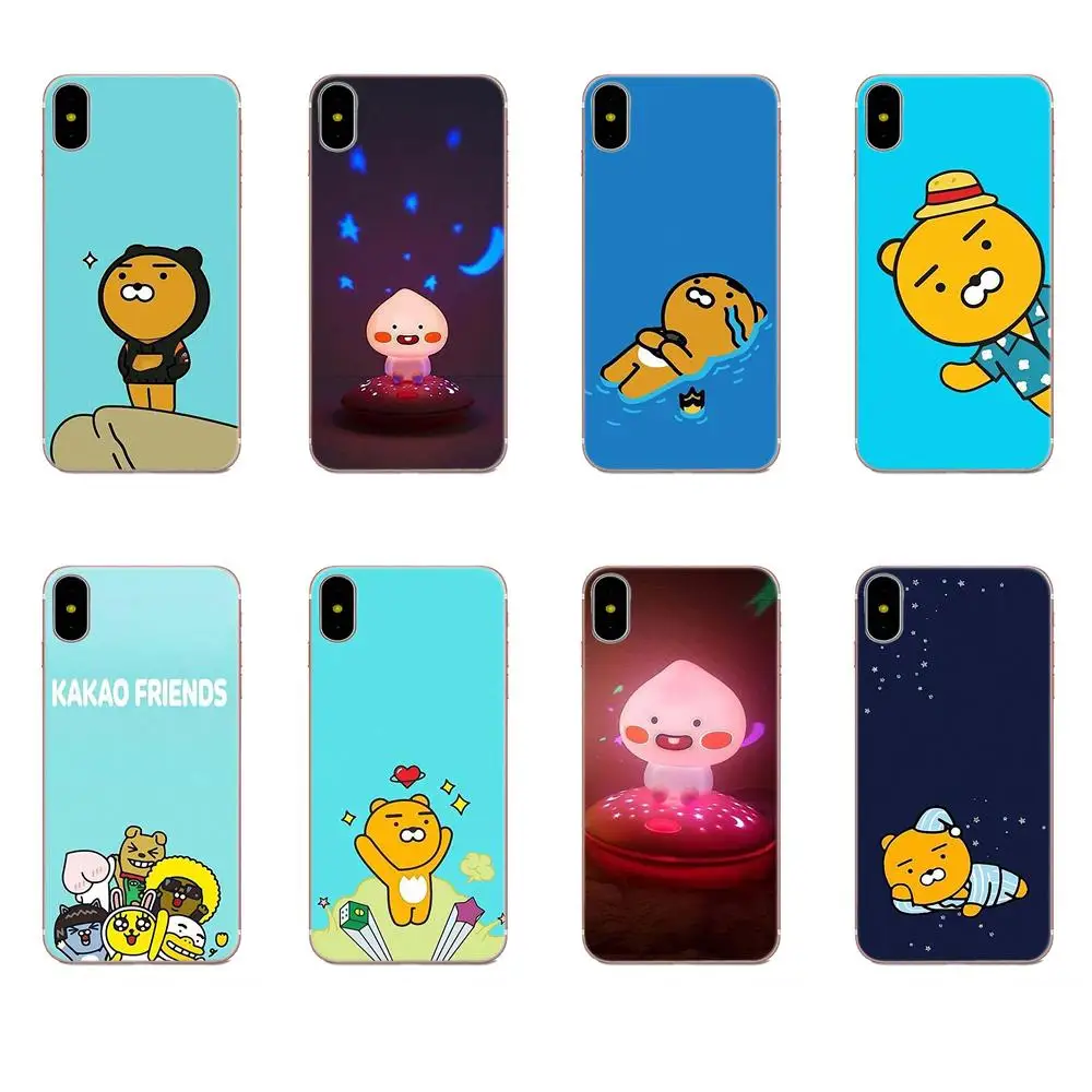 

cartoon funny cocoa friend For Samsung Galaxy Note 5 8 9 S3 S4 S5 S6 S7 S8 S9 S10 mini Edge Plus Lite TPU Protective Cover Case