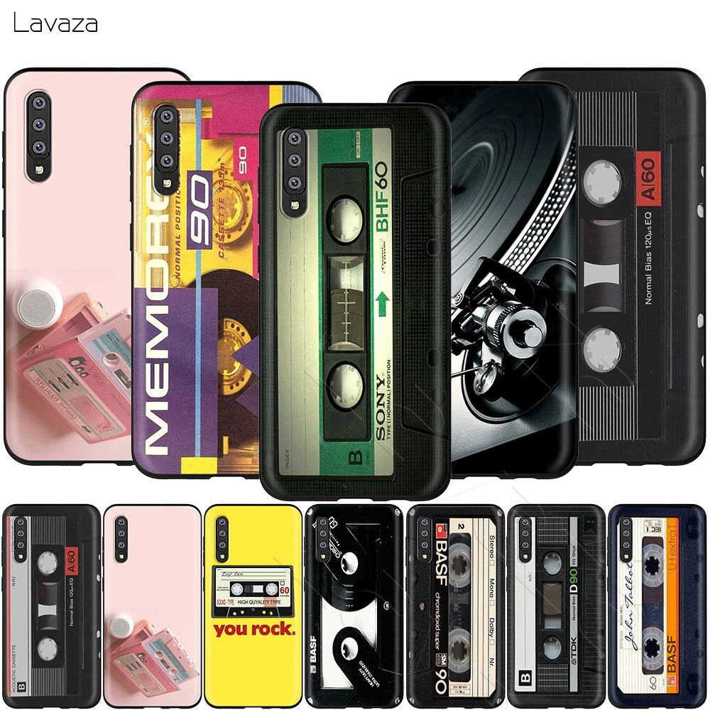 

Lavaza Original Retro Cassette Tape Case for Samsung Galaxy S6 S7 Edge J6 S8 S9 S10 Plus A3 A5 A6 A7 A8 A9 Note 8 9