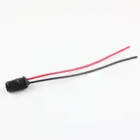FSYLX 100 個 LED T10 W5W ソフト電球ホルダーアダプタケーブル LED 電球コネクタソケット Led T10 ソケット電球ホルダー t10 ランプホルダー