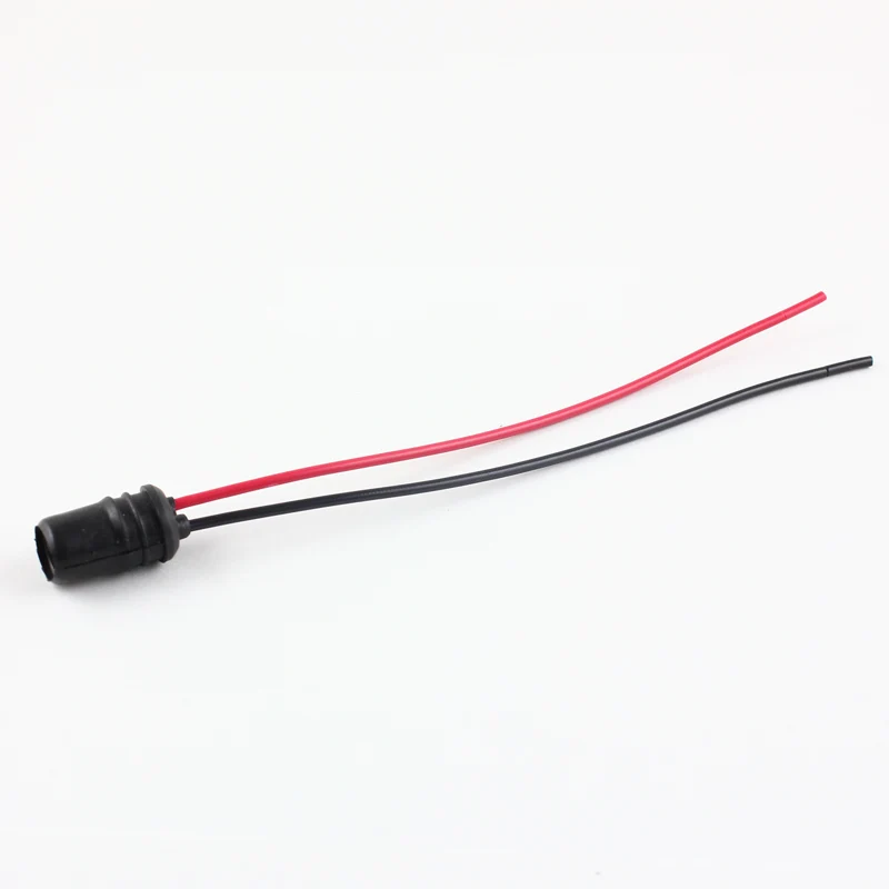 

LED T10 socket,T10 bulb holder ;T10 158 female rubber halogen socket 100pcs/lot HK POST Free shipping !