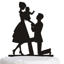 100 шт/партия креативная пара с детским дизайном свадебный торт вставлена карта свадебный торт Топпер украшения для торта для вечеринки