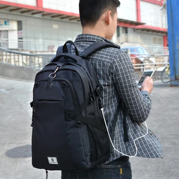 

NEW Men Backpack Anti Theft USB Charging Laptop Backpacks Casual Men Travel Bags All-match Multifunction Laptop Backpack
