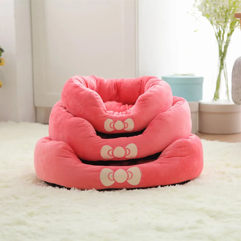 Soft Dog Beds Warm Fleece Lounger Sofa for Small Dogs Large Golden Retriever Bed Husky Kennel Pet Products S to L size | Дом и сад