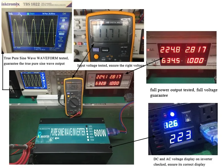 Вне сети чистая Синусоидальная волна солнечный инвертор 24 В 220 В 600 Вт автомобильный инвертор генератор постоянного тока в переменный преобразователь 12 В до 110 В/120 В/230 В/240 В