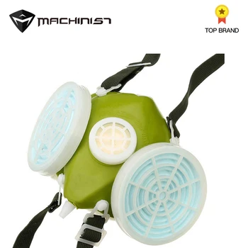 

Mask Anti-Dust Auto Car Spray Paint Respirator Filter Dust Industrial Gas Double Cartridges Respirator Sponge Face Mask