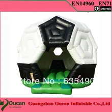 PVC4X4X4m tarpaulin outdoor and indoor small inflatable bouncer for family use