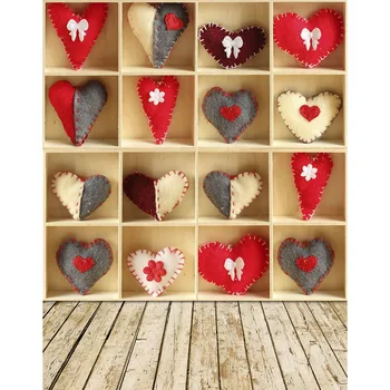 

TR wedding photo studio backdrops love cupboard wood floor backgrounds for children kid model portrait photography backdrop prop