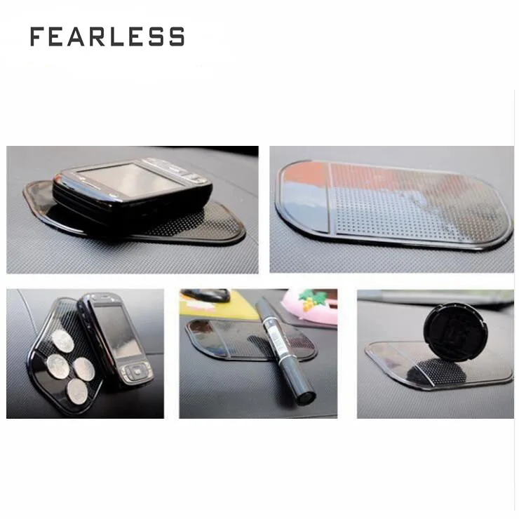 

Mobile Phone Holder Car Dashboard Silica Gel Sticky Pad Anti-Slip Mat For GPS MP3 MP4 Holder Magic Sticky Pad Car Anti Slip Mat