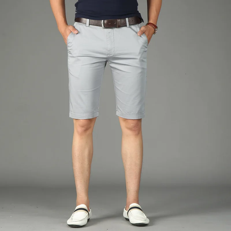 

Tace Shark Brand Casual Shorts Men Clothes 2018 Short Pants Men Cotton Straight Knee-Length Regular Fit short homme Plus Size 44