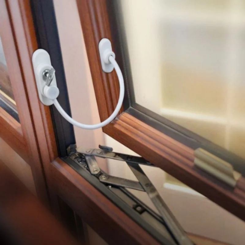 

New Window Security Chain Lock Door Restrictor Child Safety Stainless Anti-Theft Locks For Home Sliding Door
