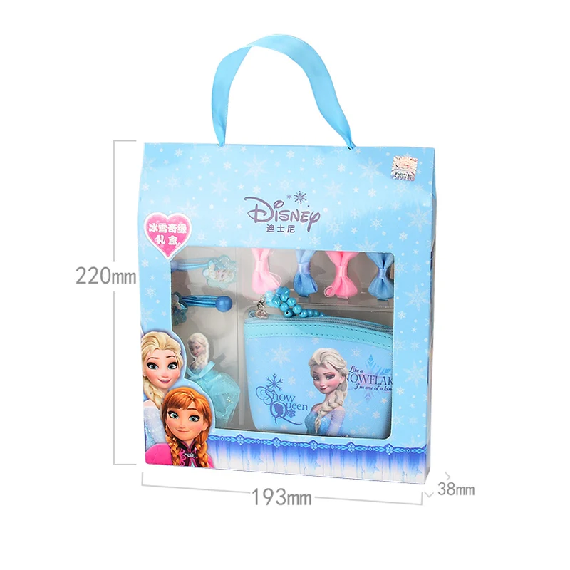 Disney Pretend Play Beauty Hairdressing Tiara Gift Box Frozen Zero Wallet Hair Accessories Hairpin Toy Gift For Girls Disney Pretend Play Beauty Hairdressing Tiara Gift Box Frozen Zero Wallet Hair Accessories Hairpin Toy Gift For Girls