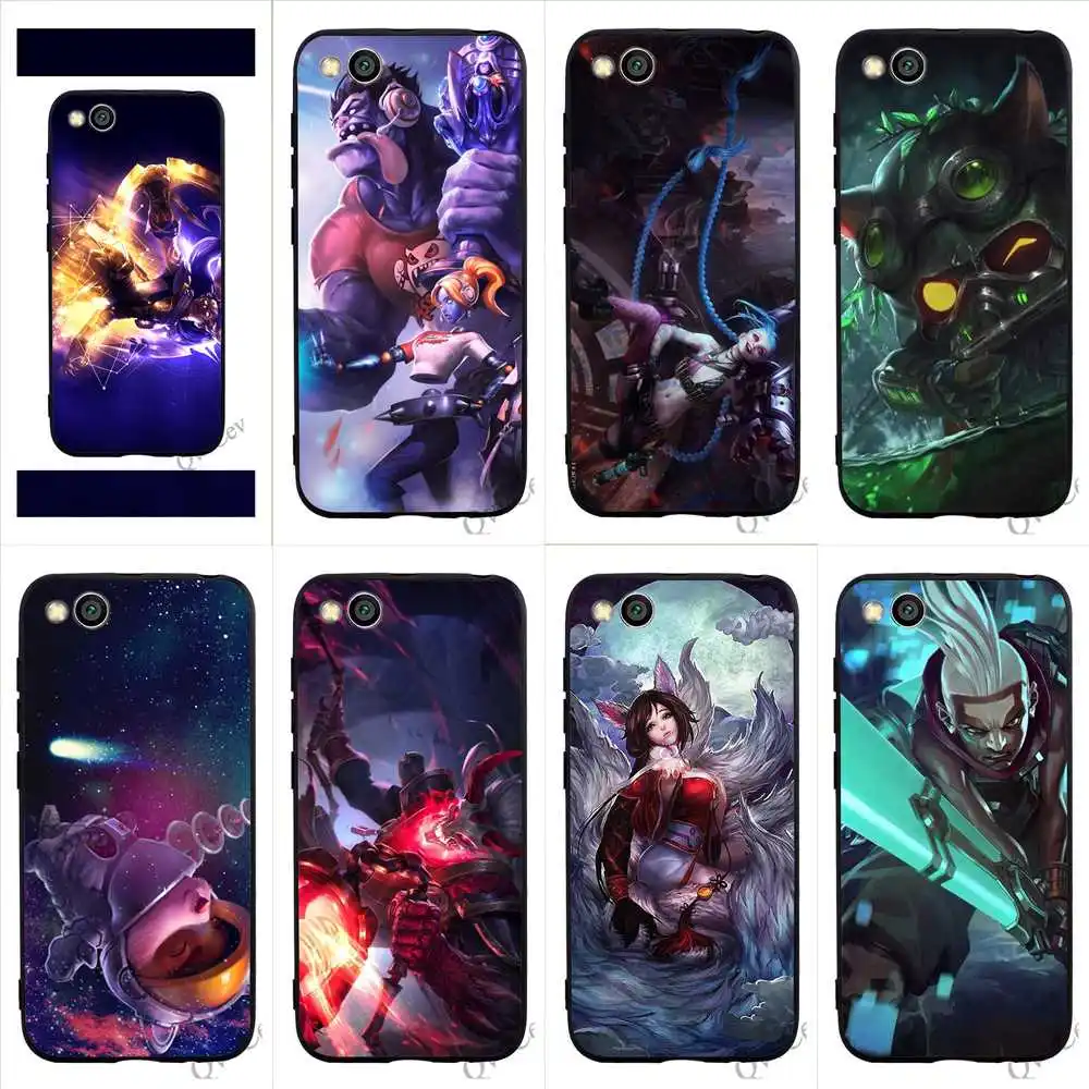 

Thin League of Legends Phone Case for Redmi 6 Pro Cover 4X A2 A1 9se 4A 5 Plus 5A Prime 6A Note 7 for Xiaomi Mi 9 8 Lite Cases