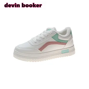 

New listing hot sale winter PU Plus velvet Keep warm women running shoes sports shoes DM503-1