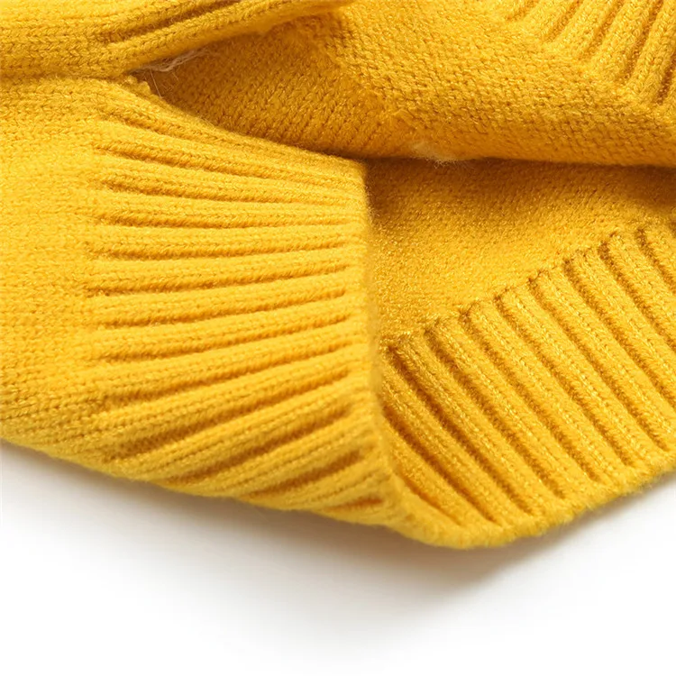 Baby Girl Sweaters Cute Cartoon Rabbit Autumn 2018 Toddler Cotton O-neck Casual Girls Sweaters Sort Warm Sweater Knitted  1007