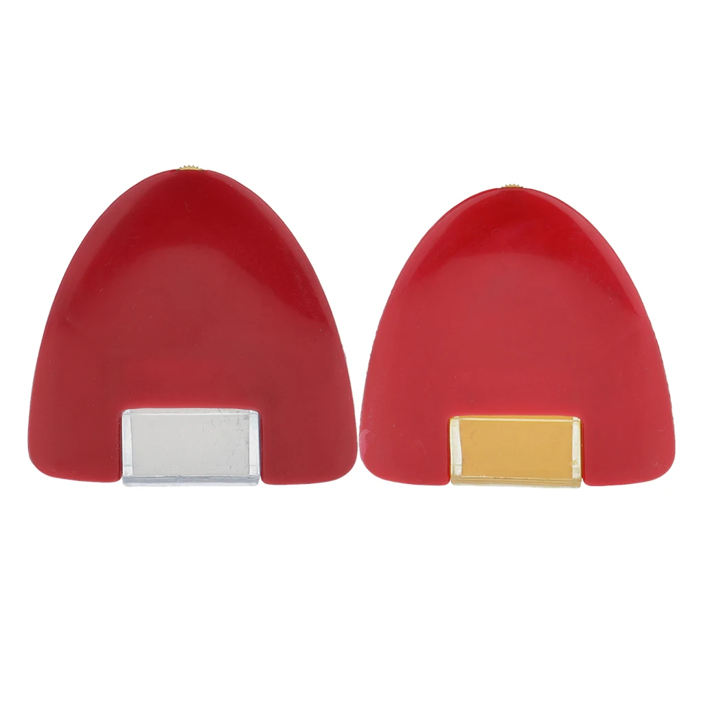  2 Pieces 2 Colors Plastic Chalk Wheel Fine Line Fabric Marker Tailor's Chalk