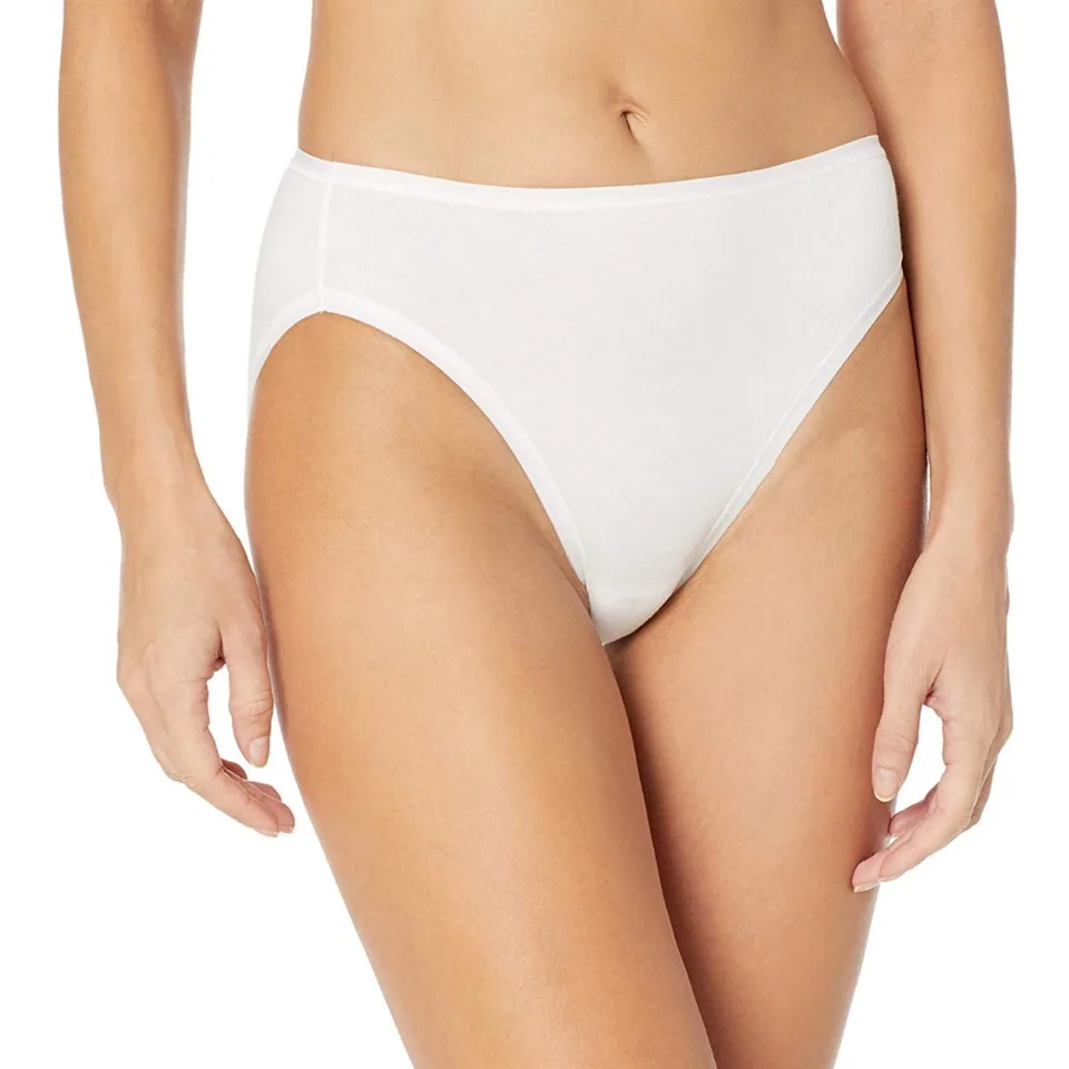 hi cut high waisted bikini