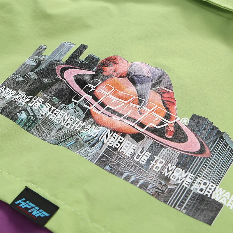 Men Hip Hop Streetwear Jacket Color Block Retro Harajuku Windbreaker Jacket Kid Planet Print 2019 Track Jacket Coat Multi Pocket Men Hip Hop Streetwear Jacket Color Block Retro Harajuku Windbreaker Jacket Kid Planet Print 2019 Track Jacket Coat Multi Pocket