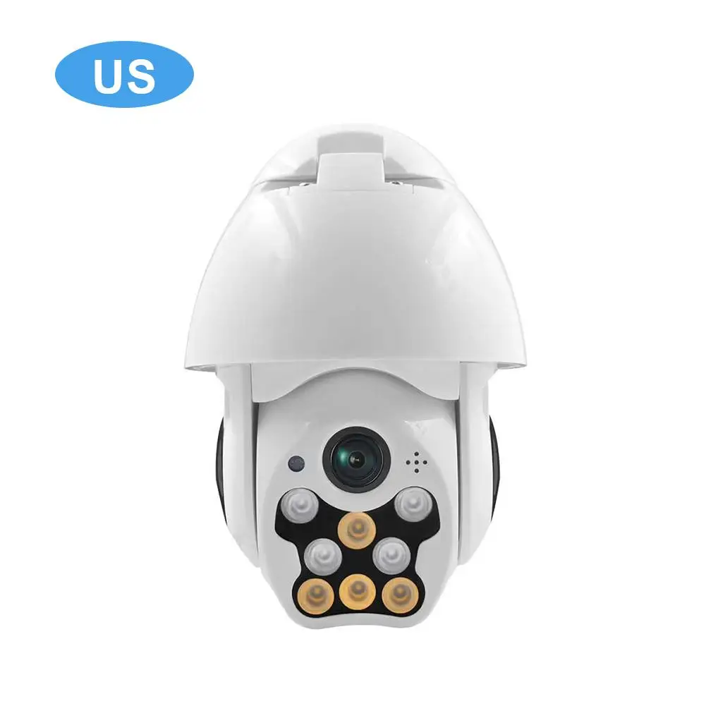 HD 1080P 8LED PTZ Control IP Camera Mini WIFI Outdoor Dome Home Security IP Camera Wireless CCTV Onvif Waterproof Night Vision