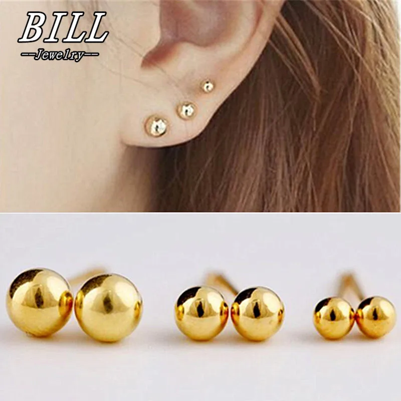 3 пары серьги гвоздики для женщин|stud earrings set|earrings setbrincos fashion |