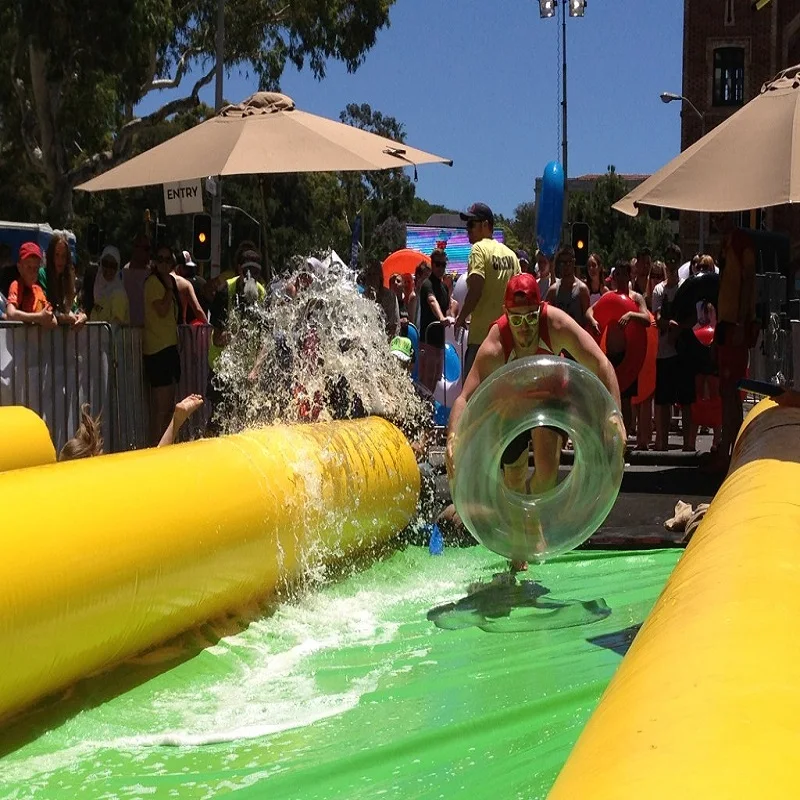 Большая надувная горка для отдыха на открытом воздухе 20 м|water slide|outdoor inflatablelarge water