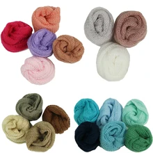 3/4/5/6pcs Pack Stretch Baby Photo Wraps Set Newborn Photo Knit Props Boy Girl Infant Boy Girl Newborn Photography Blanket Props 3/4/5/6pcs Pack Stretch Baby Photo Wraps Set Newborn Photo Knit Props Boy Girl Infant Boy Girl Newborn Photography Blanket Props
