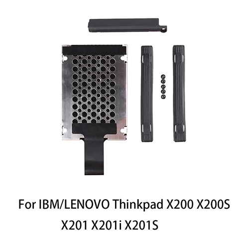 HDD жесткий диск крышка Caddy Рельсы+ винт для IBM/LENOVO Thinkpad T430 T430i T420 T420i X200 X200S X201 X201i X201S T61 R61 - Цвет: X200 X200S X201